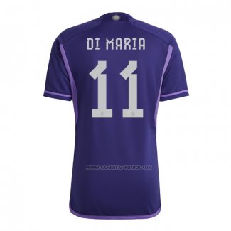 2ª Camiseta Argentina Jugador Di Maria 2022