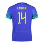 2ª Camiseta Brasil Jugador E.Militao 2022