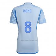 2ª Camiseta Espana Jugador Koke 2022