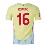 2ª Camiseta Espana Jugador Rodrigo 2024