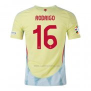 2ª Camiseta Espana Jugador Rodrigo 2024