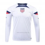 1ª Camiseta Estados Unidos Manga Larga 2022