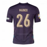 2ª Camiseta Inglaterra Jugador Mainoo 2024