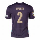 2ª Camiseta Inglaterra Jugador Walker 2024