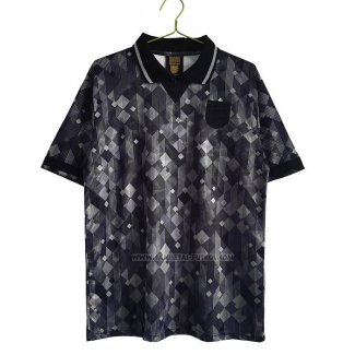 Camiseta Inglaterra Retro 1990 Negro