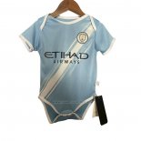 1ª Camiseta Manchester City Bebe 2025-2026