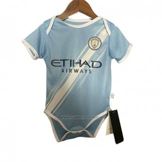 1ª Camiseta Manchester City Bebe 2025-2026