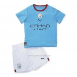 1ª Camiseta Manchester City Nino 2022-2023