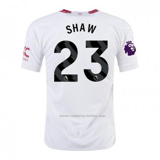 3ª Camiseta Manchester United Jugador Shaw 2023-2024