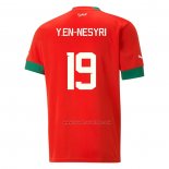 1ª Camiseta Marruecos Jugador Y.En-Nesyri 2022