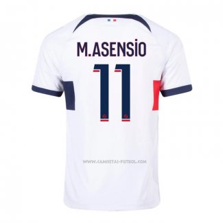 2ª Camiseta Paris Saint-Germain Jugador M.Asensio 2023-2024