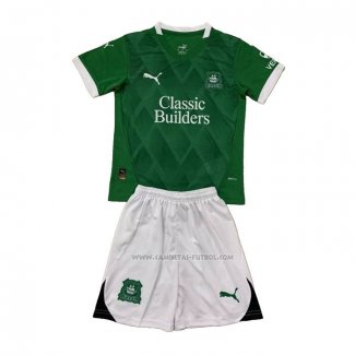 1ª Camiseta Plymouth Argyle Nino 2024-2025
