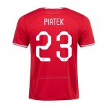 2ª Camiseta Polonia Jugador Piatek 2022