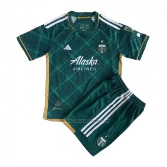 1ª Camiseta Portland Timbers Nino 2023-2024