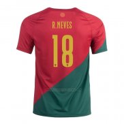 1ª Camiseta Portugal Jugador R.Neves 2022