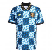 Camiseta Pre Partido del Manchester United 2025-2026 Azul