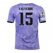 2ª Camiseta Real Madrid Jugador Valverde 2022-2023