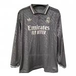 3ª Camiseta Real Madrid Manga Larga 2024-2025