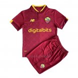 1ª Camiseta Roma Nino 2022-2023