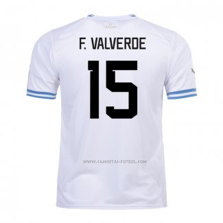 2ª Camiseta Uruguay Jugador F.Valverde 2022