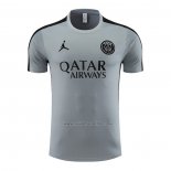 Camiseta de Entrenamiento Paris Saint-Germain Jordan 2023-2024 Gris