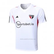 Camiseta de Entrenamiento Sao Paulo 2023-2024 Blanco