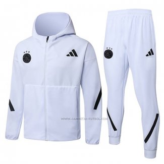 Chandal con Capucha del Ajax 2025-2026 Blanco