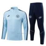 Chandal de Sudadera del Manchester City Nino 2025-2026 Azul