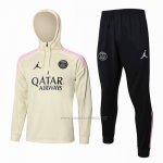 Chandal de Sudadera del Paris Saint-Germain 2024-2025 Amarillo