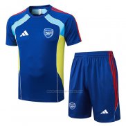 Chandal del Arsenal Manga Corta 2025-2026 Azul - Pantalon Corto