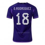 2ª Camiseta Argentina Jugador G.Rodriguez 2022