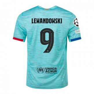 3ª Camiseta Barcelona Jugador Lewandowski 2023-2024