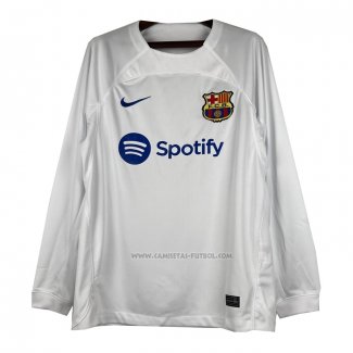 2ª Camiseta Barcelona Manga Larga 2023-2024