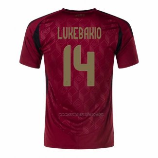 1ª Camiseta Belgica Jugador Lukebakio 2024