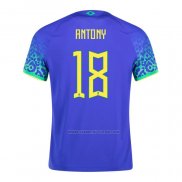 2ª Camiseta Brasil Jugador Antony 2022