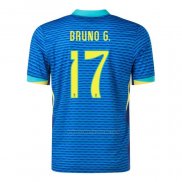 2ª Camiseta Brasil Jugador Bruno G. 2024
