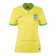 1ª Camiseta Brasil Mujer 2022