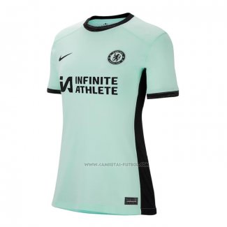 2ª Camiseta Chelsea Mujer 2023-2024