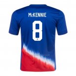 2ª Camiseta Estados Unidos Jugador McKennie 2024