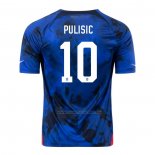 2ª Camiseta Estados Unidos Jugador Pulisic 2022