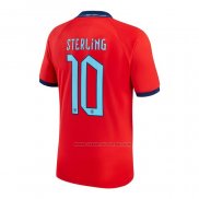2ª Camiseta Inglaterra Jugador Sterling 2022