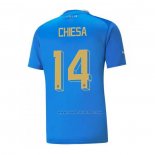 1ª Camiseta Italia Jugador Chiesa 2022