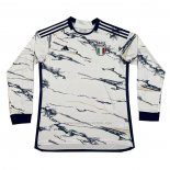 2ª Camiseta Italia Manga Larga 2023-2024