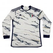 2ª Camiseta Italia Manga Larga 2023-2024