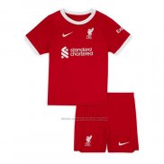1ª Camiseta Liverpool Nino 2023-2024