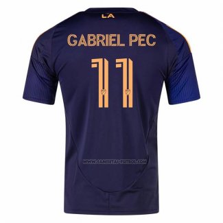 2ª Camiseta Los Angeles Galaxy Jugador Gabriel Pec 2025