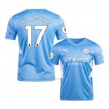1ª Camiseta Manchester City Jugador De Bruyne 2021-2022