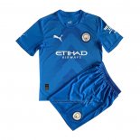 Camiseta Manchester City Portero Nino 2022-2023 Azul