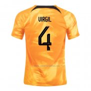 1ª Camiseta Paises Bajos Jugador Virgil 2022