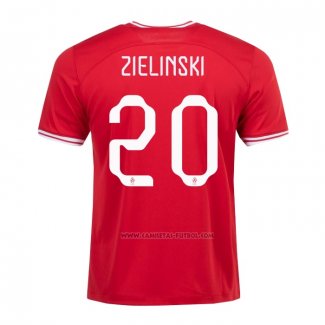 2ª Camiseta Polonia Jugador Zielinski 2022